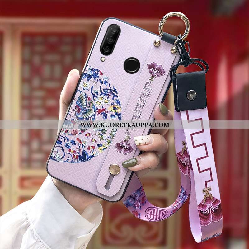 Kuori Huawei P30 Lite, Kuoret Huawei P30 Lite, Kotelo Huawei P30 Lite Suojaus Ripustettavat Koristee