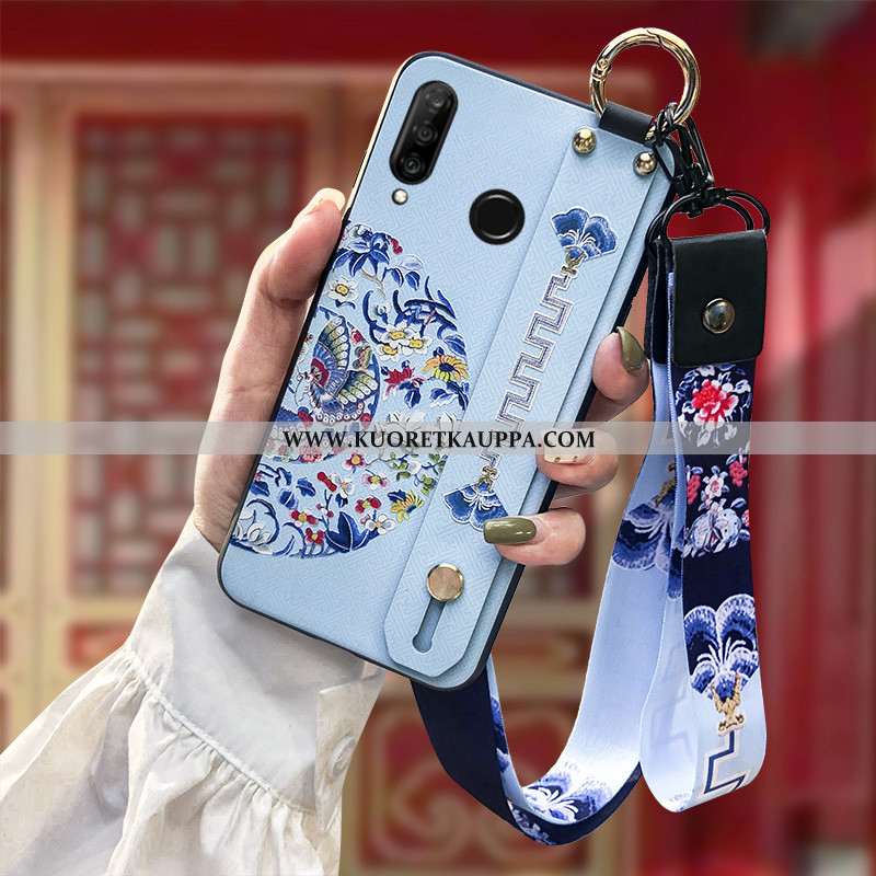 Kuori Huawei P30 Lite, Kuoret Huawei P30 Lite, Kotelo Huawei P30 Lite Suojaus Ripustettavat Koristee