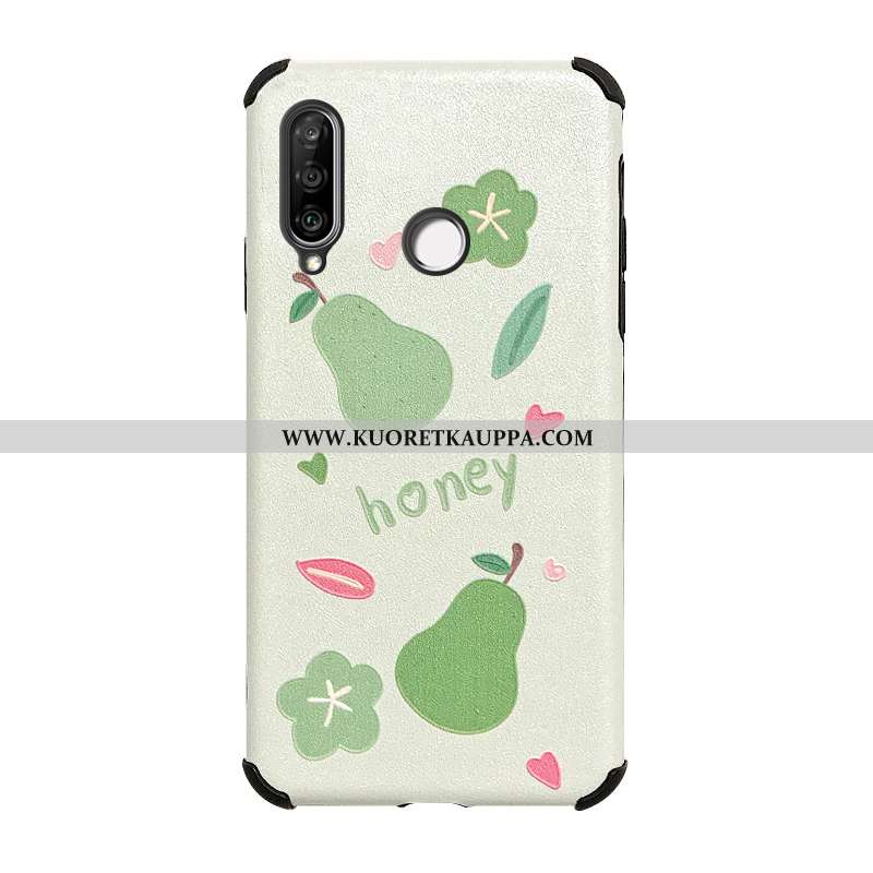 Kuori Huawei P30 Lite, Kuoret Huawei P30 Lite, Kotelo Huawei P30 Lite Suojaus Sarjakuva Uusi Karkais