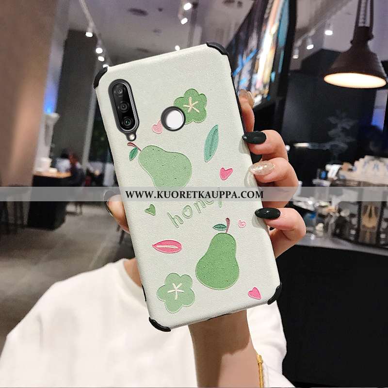 Kuori Huawei P30 Lite, Kuoret Huawei P30 Lite, Kotelo Huawei P30 Lite Suojaus Sarjakuva Uusi Karkais