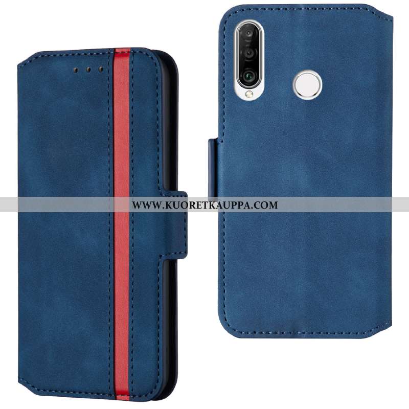 Kuori Huawei P30 Lite Xl, Kuoret Huawei P30 Lite Xl, Kotelo Huawei P30 Lite Xl Näytönsuojus Nahkakuo