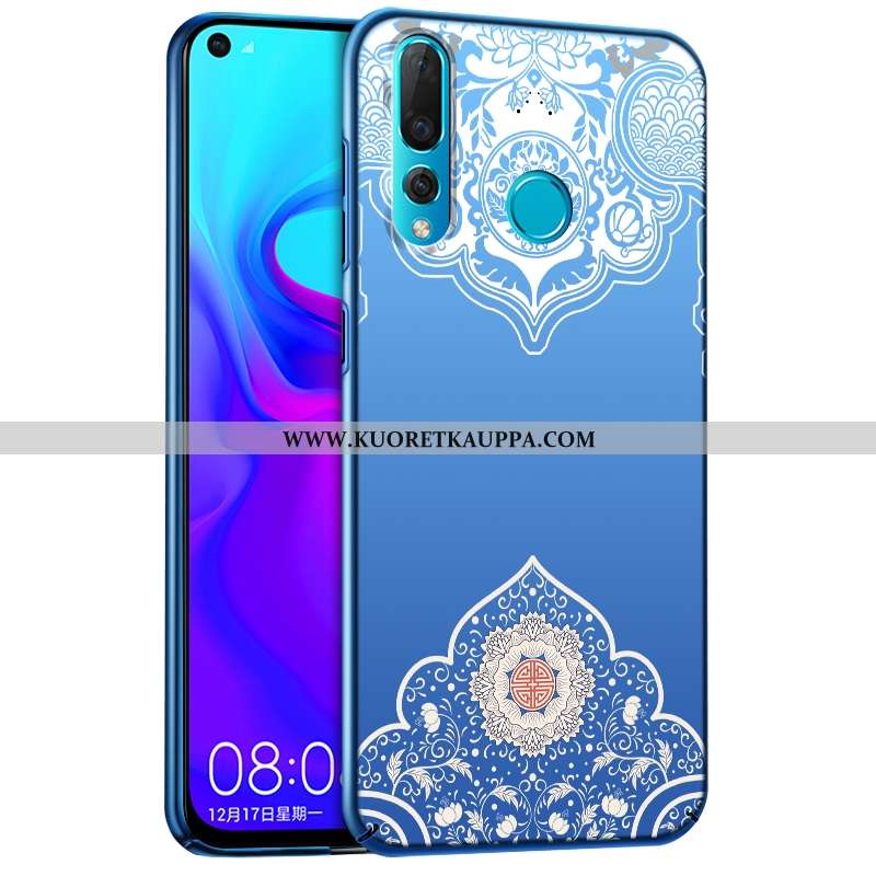 Kuori Huawei P30 Lite Xl, Kuoret Huawei P30 Lite Xl, Kotelo Huawei P30 Lite Xl Valo Pesty Suede Kova