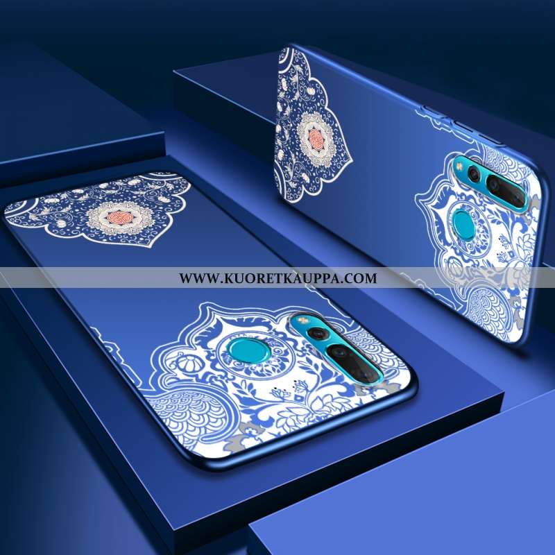 Kuori Huawei P30 Lite Xl, Kuoret Huawei P30 Lite Xl, Kotelo Huawei P30 Lite Xl Valo Pesty Suede Kova