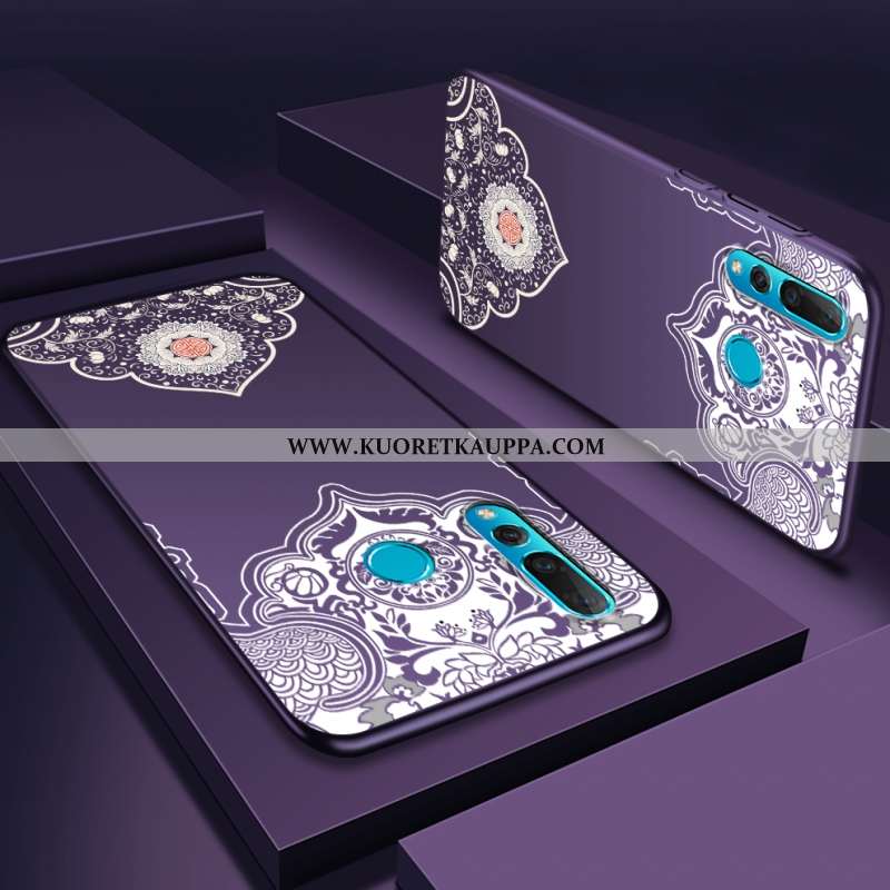 Kuori Huawei P30 Lite Xl, Kuoret Huawei P30 Lite Xl, Kotelo Huawei P30 Lite Xl Valo Pesty Suede Kova