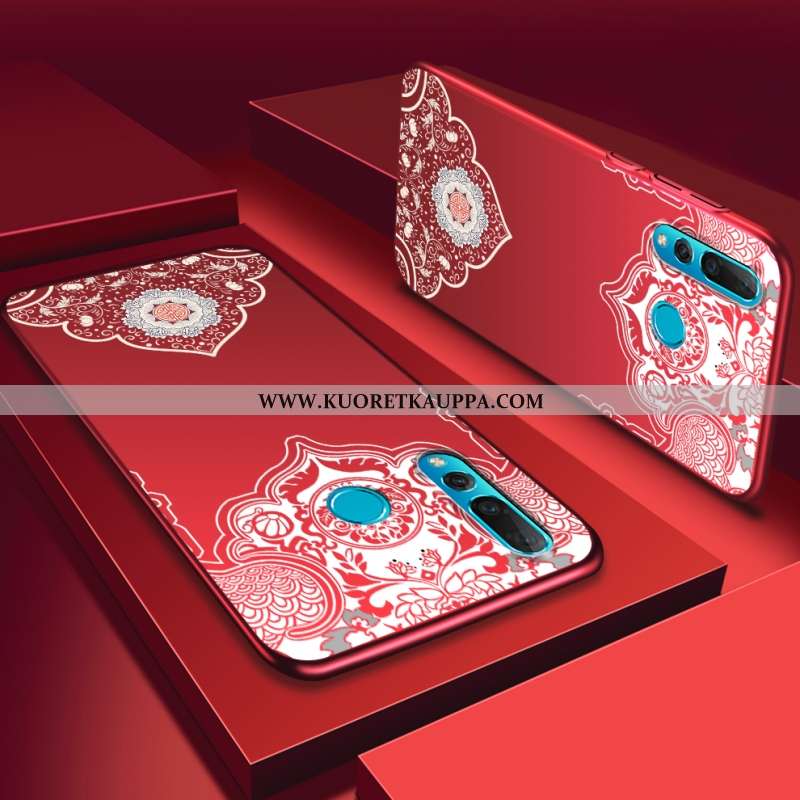 Kuori Huawei P30 Lite Xl, Kuoret Huawei P30 Lite Xl, Kotelo Huawei P30 Lite Xl Valo Pesty Suede Kova