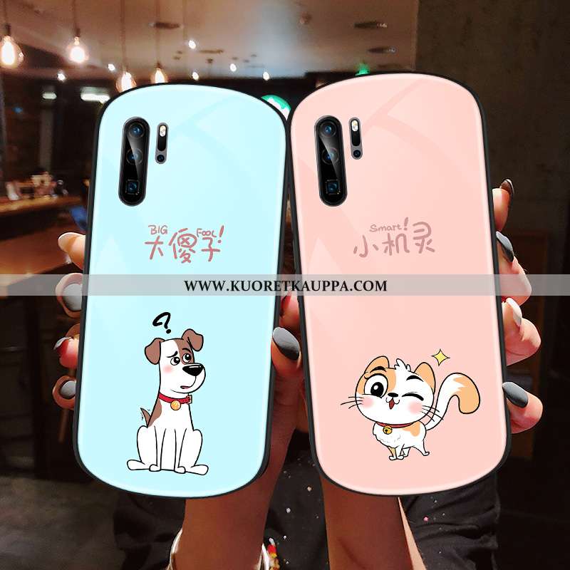 Kuori Huawei P30 Pro, Kuoret Huawei P30 Pro, Kotelo Huawei P30 Pro Lasi Ihana Rakastunut Net Red Sin