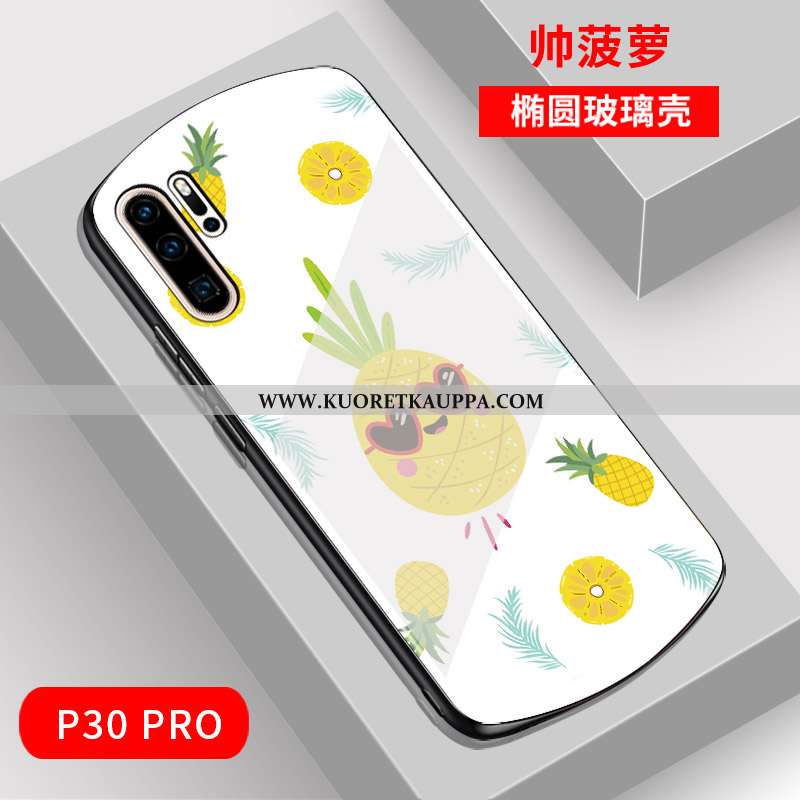 Kuori Huawei P30 Pro, Kuoret Huawei P30 Pro, Kotelo Huawei P30 Pro Lasi Tila Vihreä Puhelimen Peili