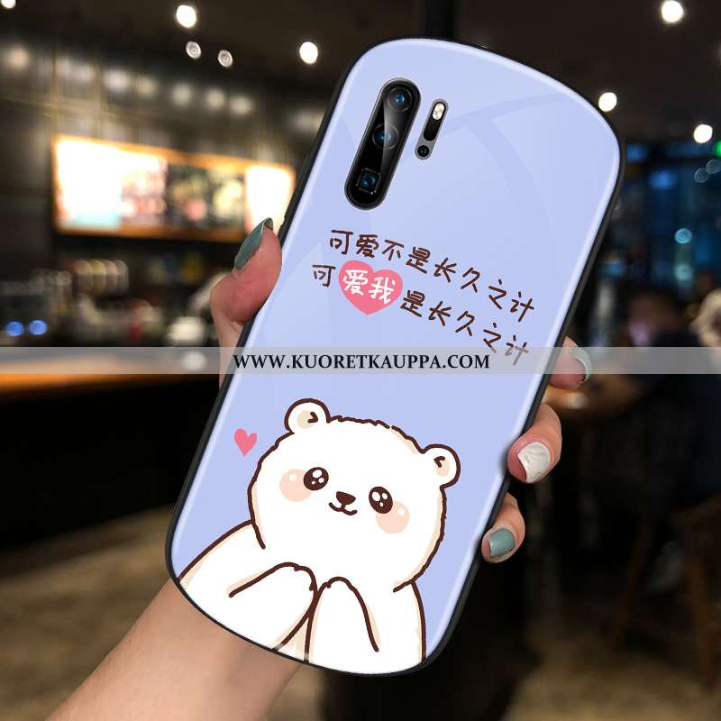 Kuori Huawei P30 Pro, Kuoret Huawei P30 Pro, Kotelo Huawei P30 Pro Luova Ihana Puhelimen Sininen