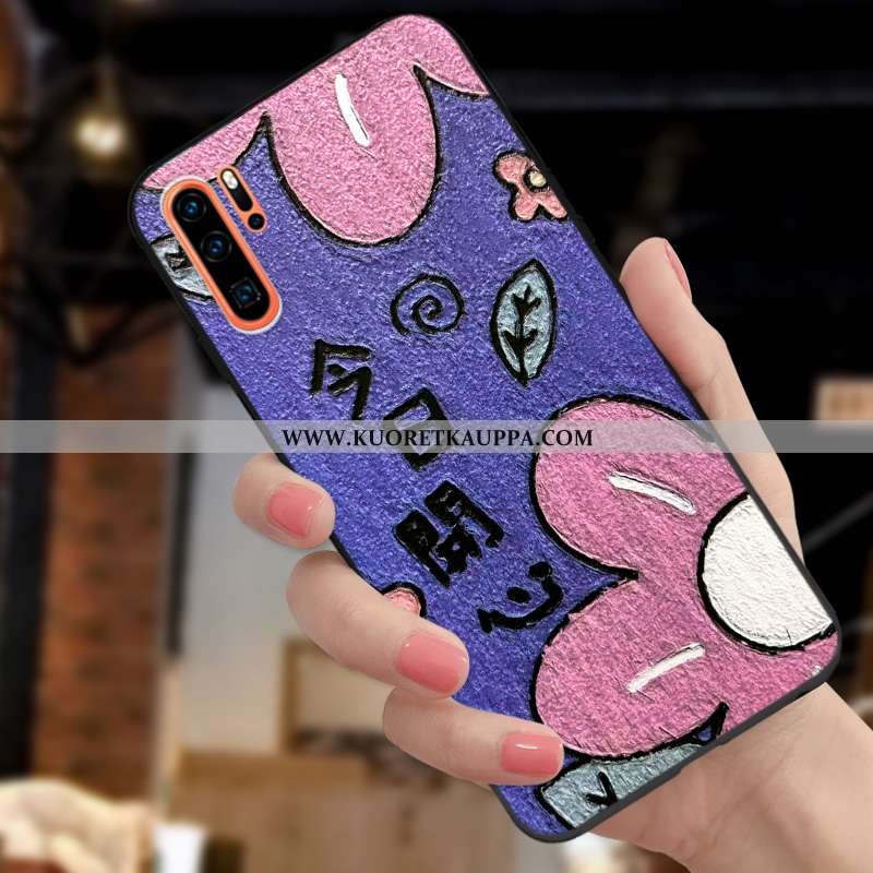 Kuori Huawei P30 Pro, Kuoret Huawei P30 Pro, Kotelo Huawei P30 Pro Luova Kohokuviointi Suojaus Perso