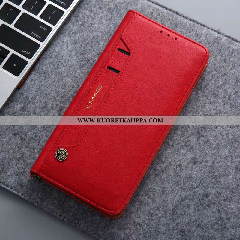 Kuori Huawei P30 Pro, Kuoret Huawei P30 Pro, Kotelo Huawei P30 Pro Nahkakuori Salkku Tummansininen S