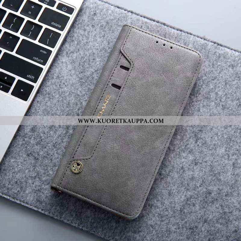 Kuori Huawei P30 Pro, Kuoret Huawei P30 Pro, Kotelo Huawei P30 Pro Nahkakuori Salkku Tummansininen S