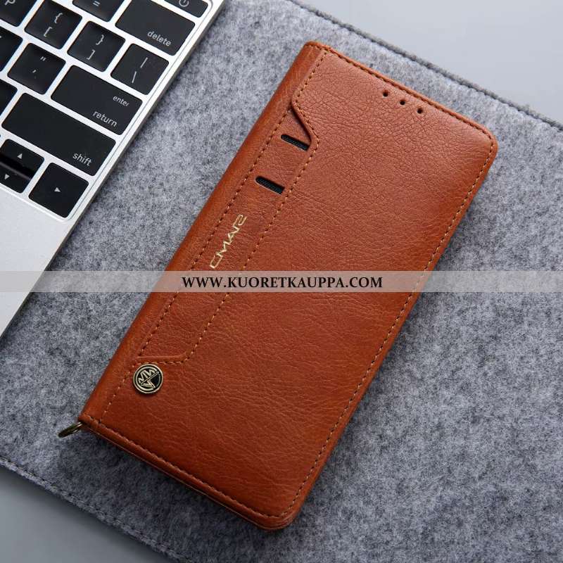 Kuori Huawei P30 Pro, Kuoret Huawei P30 Pro, Kotelo Huawei P30 Pro Nahkakuori Salkku Tummansininen S