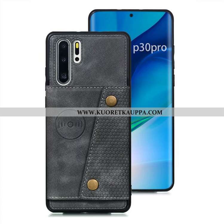 Kuori Huawei P30 Pro, Kuoret Huawei P30 Pro, Kotelo Huawei P30 Pro Suojaus Nahkakuori Puhelimen Harm