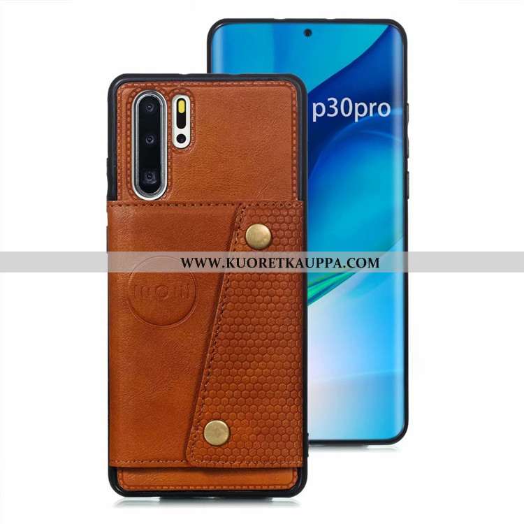 Kuori Huawei P30 Pro, Kuoret Huawei P30 Pro, Kotelo Huawei P30 Pro Suojaus Nahkakuori Puhelimen Harm