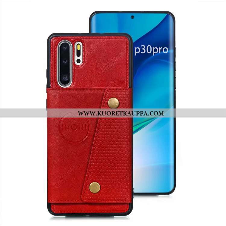 Kuori Huawei P30 Pro, Kuoret Huawei P30 Pro, Kotelo Huawei P30 Pro Suojaus Nahkakuori Puhelimen Harm