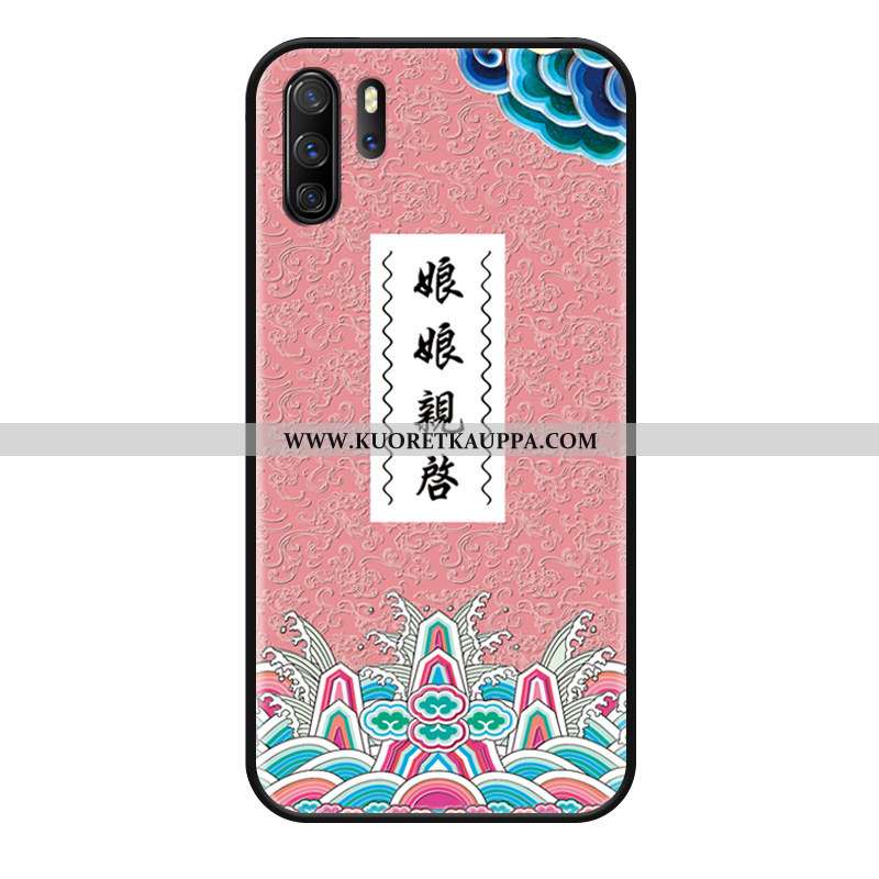 Kuori Huawei P30 Pro, Kuoret Huawei P30 Pro, Kotelo Huawei P30 Pro Suojaus Pesty Suede Murtumaton Al