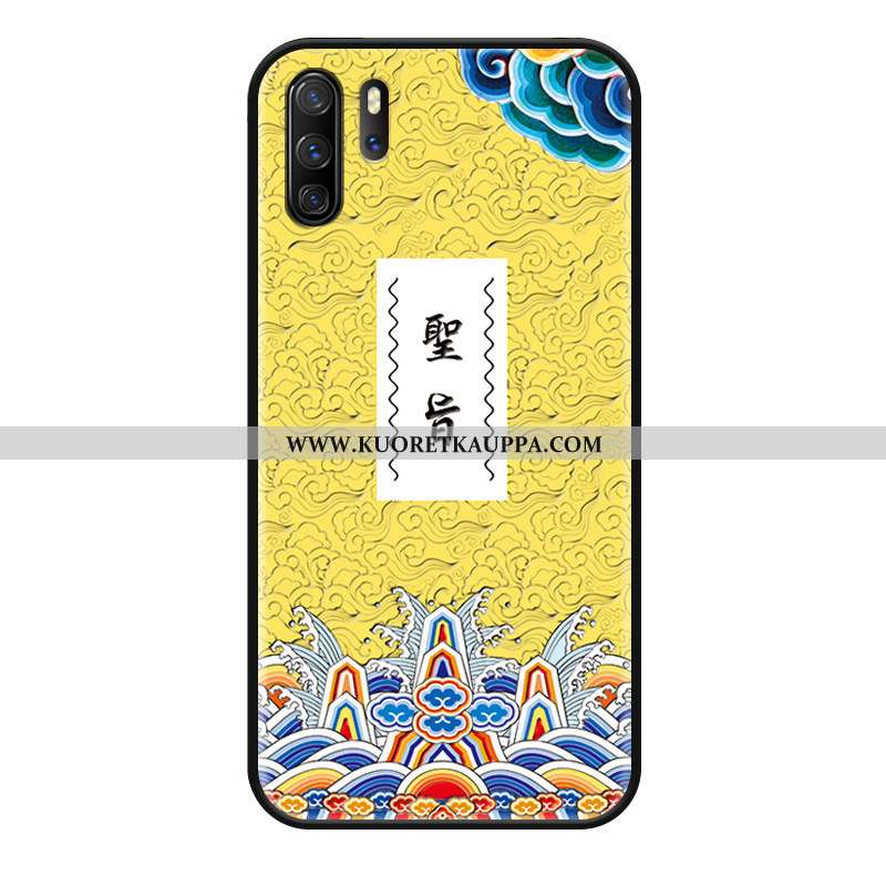 Kuori Huawei P30 Pro, Kuoret Huawei P30 Pro, Kotelo Huawei P30 Pro Suojaus Pesty Suede Murtumaton Al