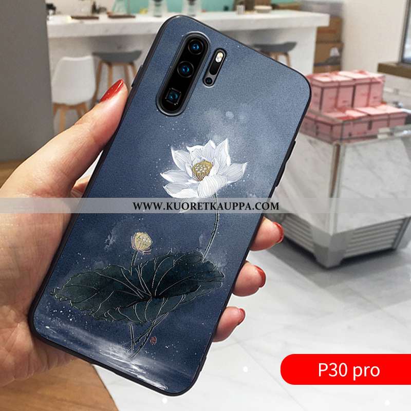 Kuori Huawei P30 Pro, Kuoret Huawei P30 Pro, Kotelo Huawei P30 Pro Suuntaus Pehmeä Neste Kohokuvioin