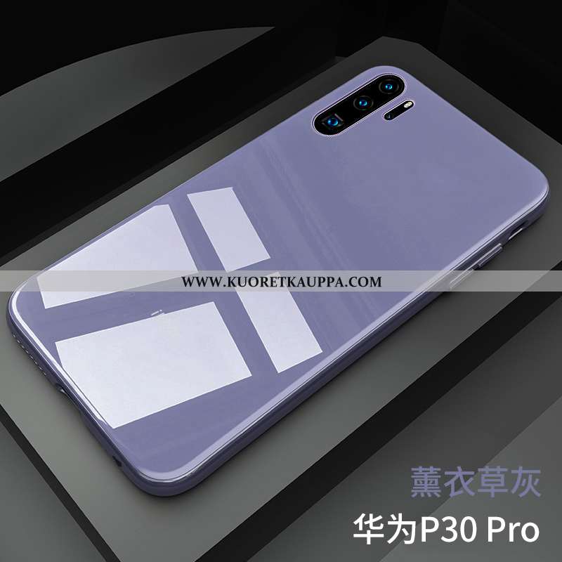 Kuori Huawei P30 Pro, Kuoret Huawei P30 Pro, Kotelo Huawei P30 Pro Suuntaus Ultra Murtumaton Vaalean