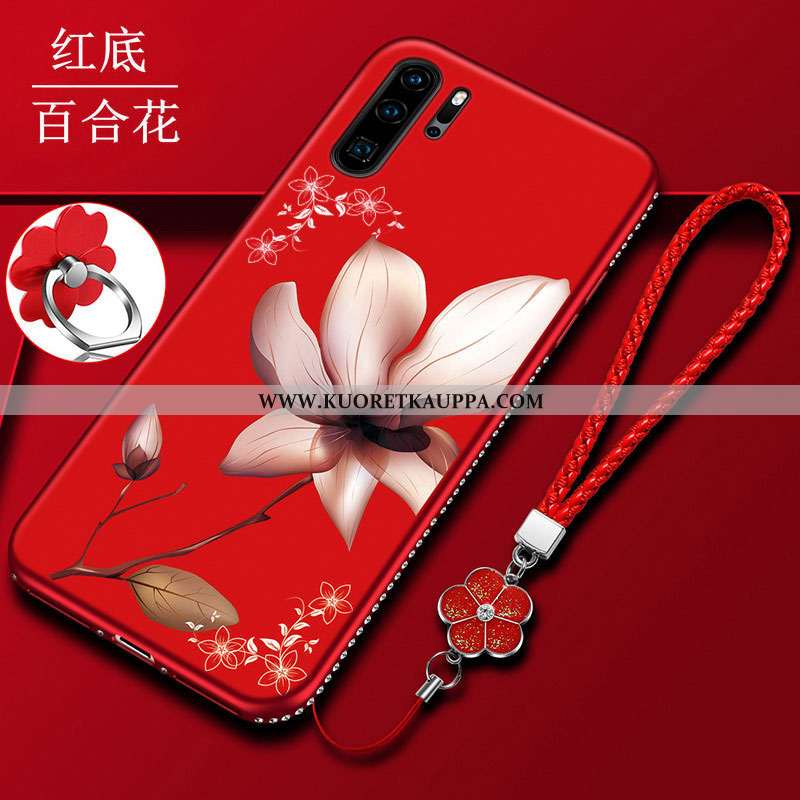 Kuori Huawei P30 Pro, Kuoret Huawei P30 Pro, Kotelo Huawei P30 Pro Tila Pesty Suede Murtumaton Puhel