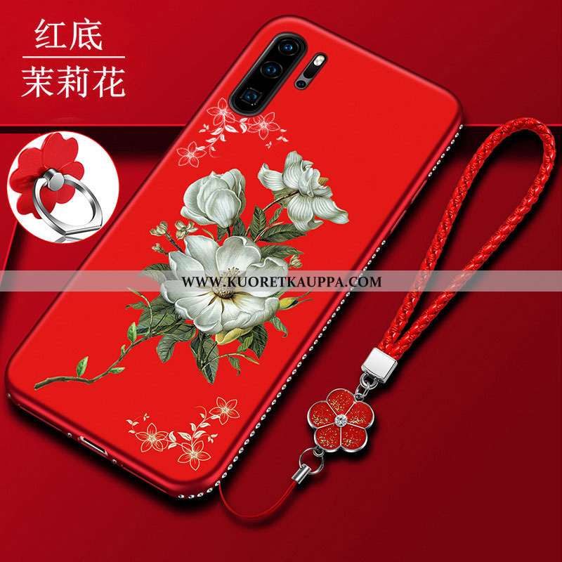 Kuori Huawei P30 Pro, Kuoret Huawei P30 Pro, Kotelo Huawei P30 Pro Tila Pesty Suede Murtumaton Puhel