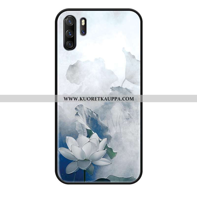 Kuori Huawei P30 Pro, Kuoret Huawei P30 Pro, Kotelo Huawei P30 Pro Tila Pesty Suede Yksinkertainen M