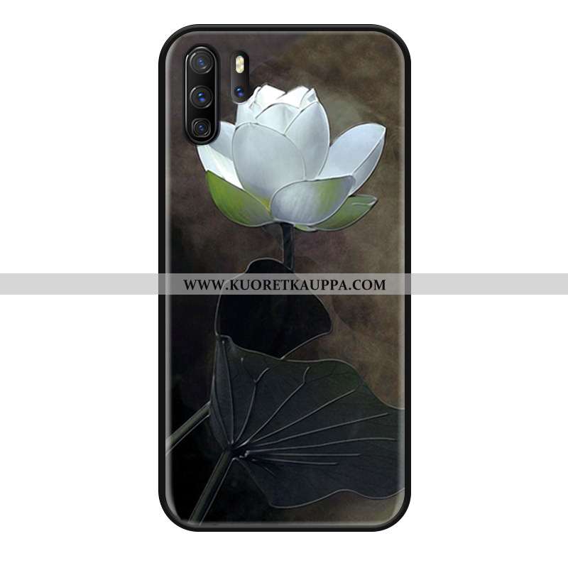 Kuori Huawei P30 Pro, Kuoret Huawei P30 Pro, Kotelo Huawei P30 Pro Tila Pesty Suede Yksinkertainen M