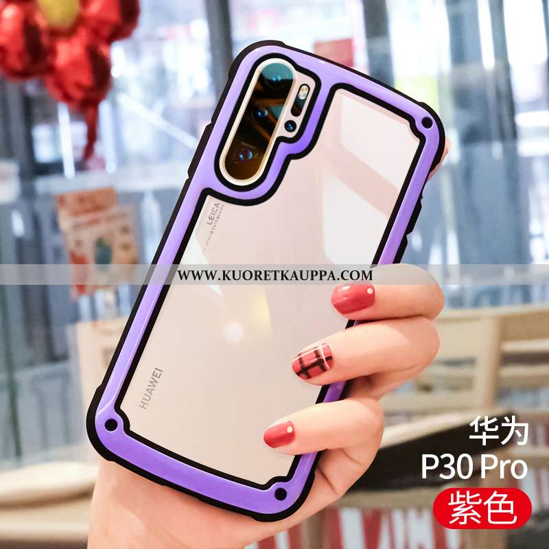 Kuori Huawei P30 Pro, Kuoret Huawei P30 Pro, Kotelo Huawei P30 Pro Valo Silikoni Luova Ultra Murtuma