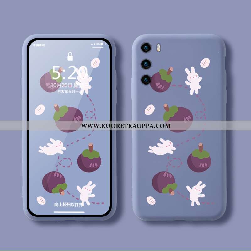 Kuori Huawei P40, Kuoret Huawei P40, Kotelo Huawei P40 Luova Suuntaus Punainen Yksinkertainen