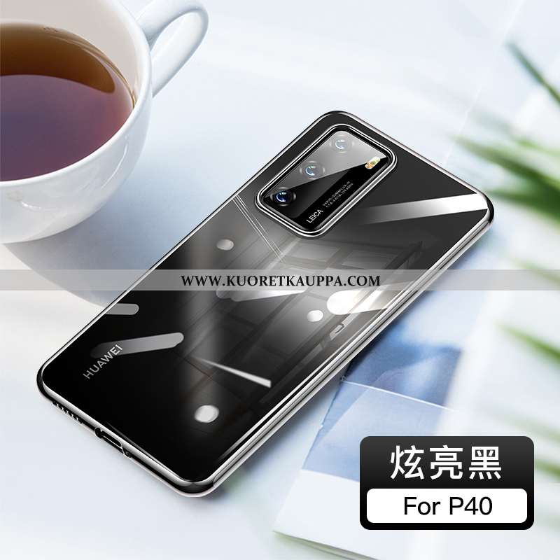 Kuori Huawei P40, Kuoret Huawei P40, Kotelo Huawei P40 Läpinäkyvä Luova All Inclusive Ultra Sininen