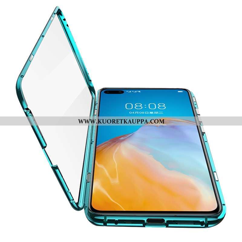 Kuori Huawei P40, Kuoret Huawei P40, Kotelo Huawei P40 Metalli Suojaus Magneettinen Kaksipuolinen Vi