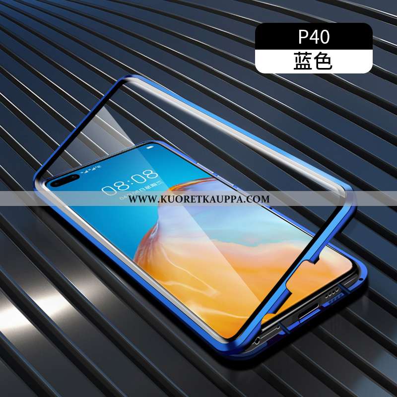 Kuori Huawei P40, Kuoret Huawei P40, Kotelo Huawei P40 Metalli Suojaus Magneettinen Kaksipuolinen Vi