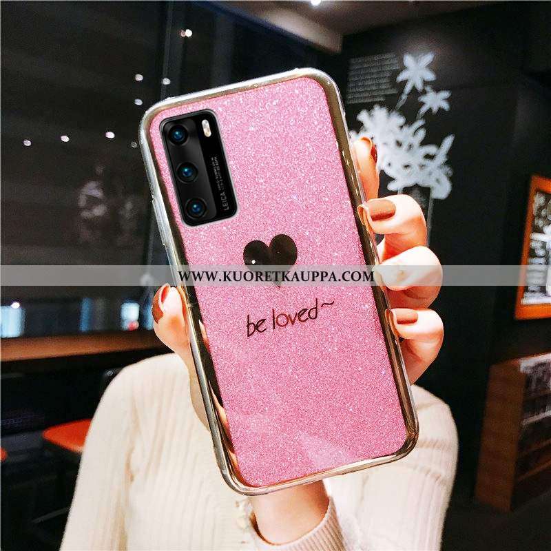 Kuori Huawei P40, Kuoret Huawei P40, Kotelo Huawei P40 Pehmeä Neste Kulta Puhelimen Jauhe All Inclus