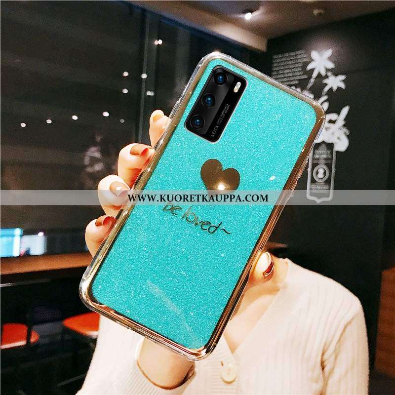 Kuori Huawei P40, Kuoret Huawei P40, Kotelo Huawei P40 Pehmeä Neste Kulta Puhelimen Jauhe All Inclus