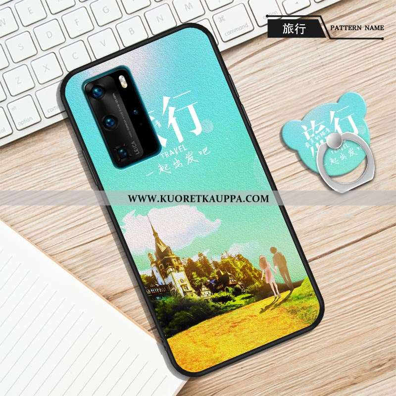 Kuori Huawei P40, Kuoret Huawei P40, Kotelo Huawei P40 Pehmeä Neste Suojaus All Inclusive Puhelimen 