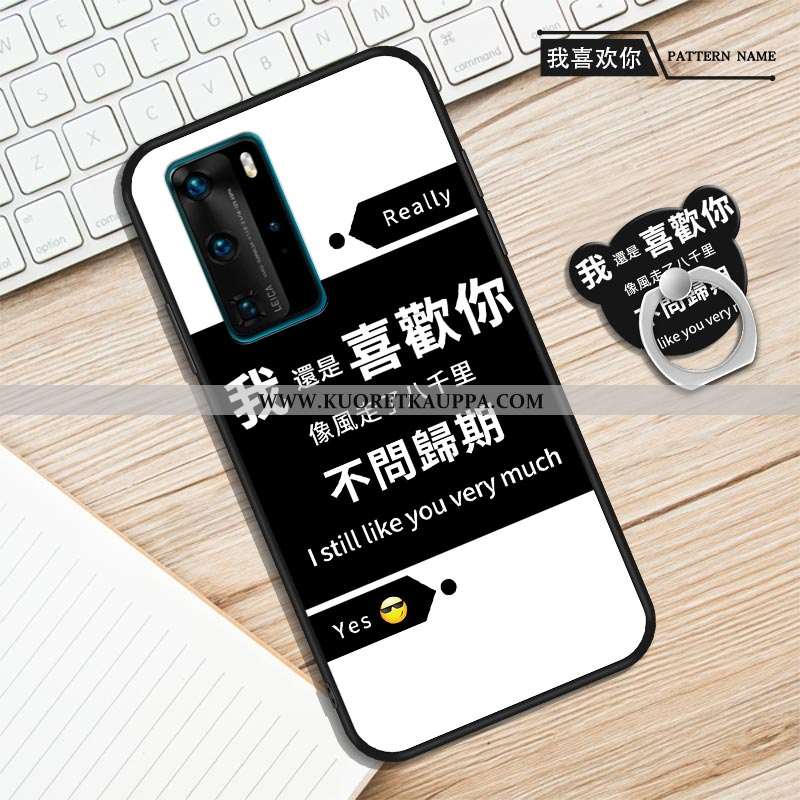 Kuori Huawei P40, Kuoret Huawei P40, Kotelo Huawei P40 Pehmeä Neste Suojaus All Inclusive Puhelimen 