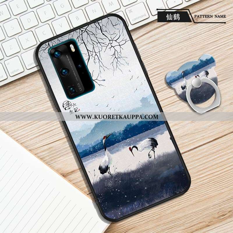 Kuori Huawei P40, Kuoret Huawei P40, Kotelo Huawei P40 Pehmeä Neste Suojaus All Inclusive Puhelimen 