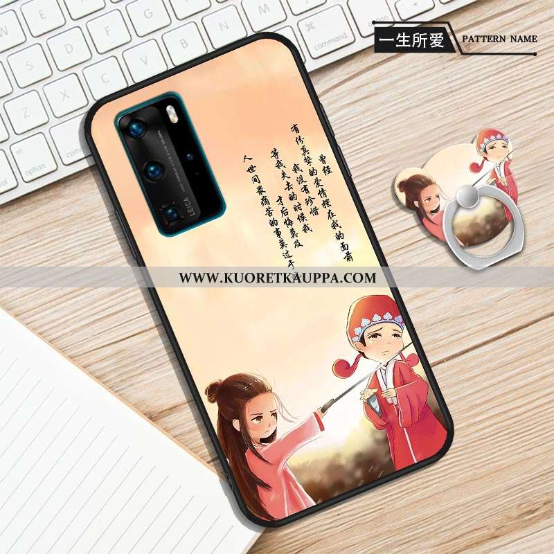 Kuori Huawei P40, Kuoret Huawei P40, Kotelo Huawei P40 Pehmeä Neste Suojaus All Inclusive Puhelimen 