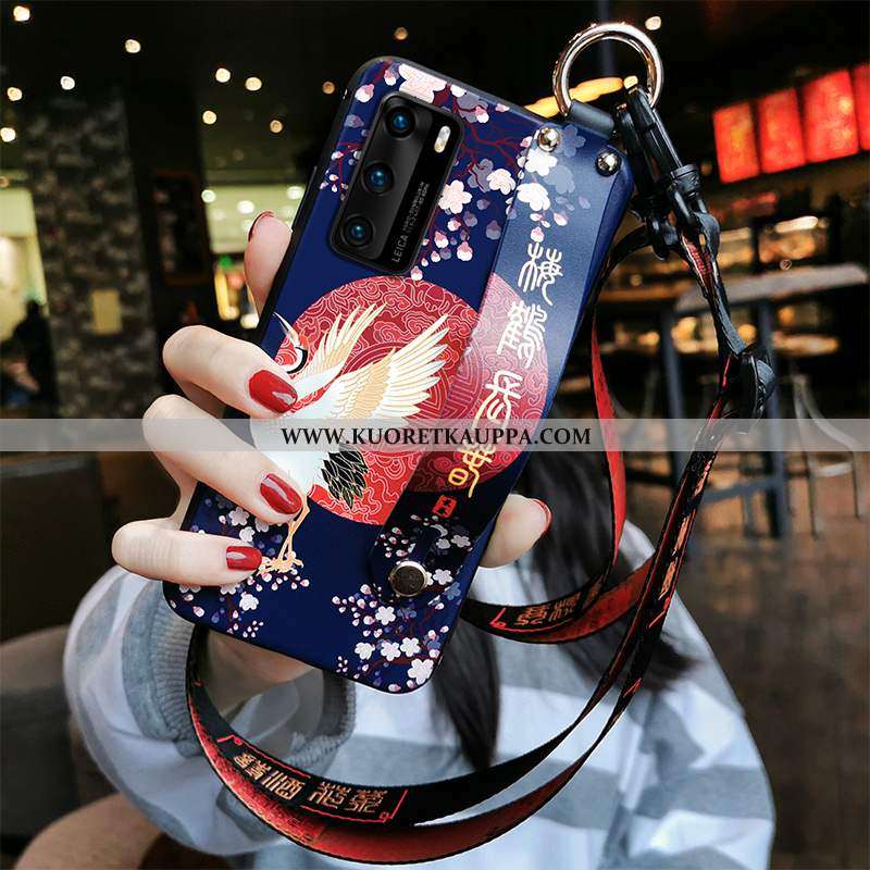 Kuori Huawei P40, Kuoret Huawei P40, Kotelo Huawei P40 Pehmeä Neste Suojaus Vihreä Puhelimen Armeija