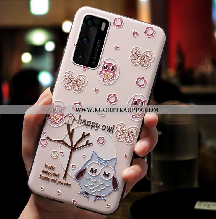 Kuori Huawei P40, Kuoret Huawei P40, Kotelo Huawei P40 Persoonallisuus Luova Net Red Jauhe Pesty Sue