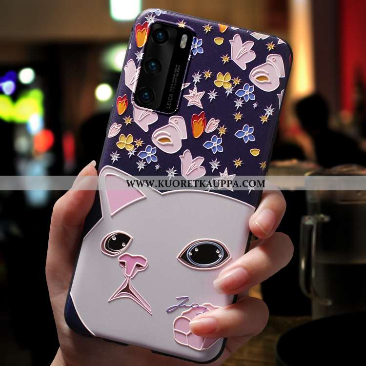 Kuori Huawei P40, Kuoret Huawei P40, Kotelo Huawei P40 Persoonallisuus Luova Net Red Jauhe Pesty Sue