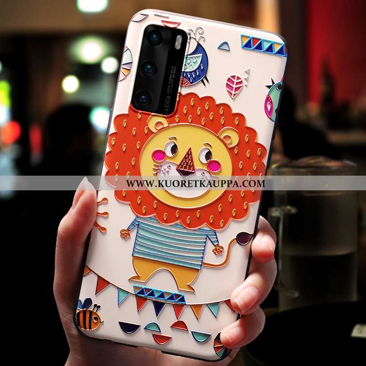 Kuori Huawei P40, Kuoret Huawei P40, Kotelo Huawei P40 Persoonallisuus Luova Net Red Jauhe Pesty Sue