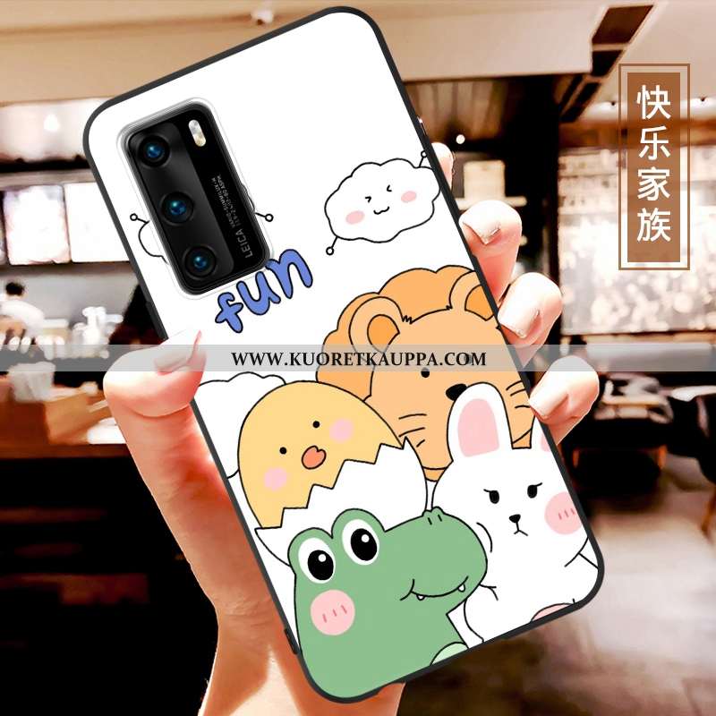 Kuori Huawei P40, Kuoret Huawei P40, Kotelo Huawei P40 Pesty Suede Persoonallisuus Suuntaus Valo Ult