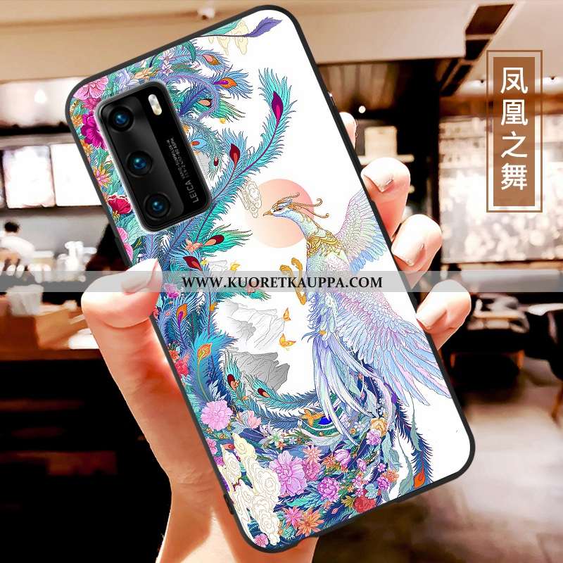 Kuori Huawei P40, Kuoret Huawei P40, Kotelo Huawei P40 Pesty Suede Persoonallisuus Suuntaus Valo Ult