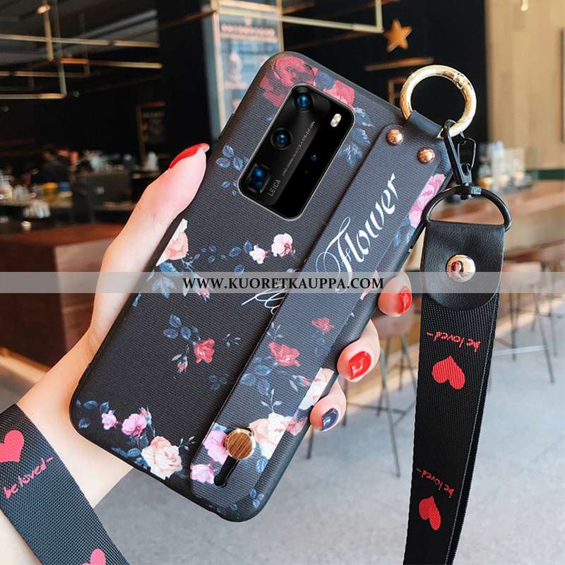 Kuori Huawei P40, Kuoret Huawei P40, Kotelo Huawei P40 Ripustettavat Koristeet Persoonallisuus Silik