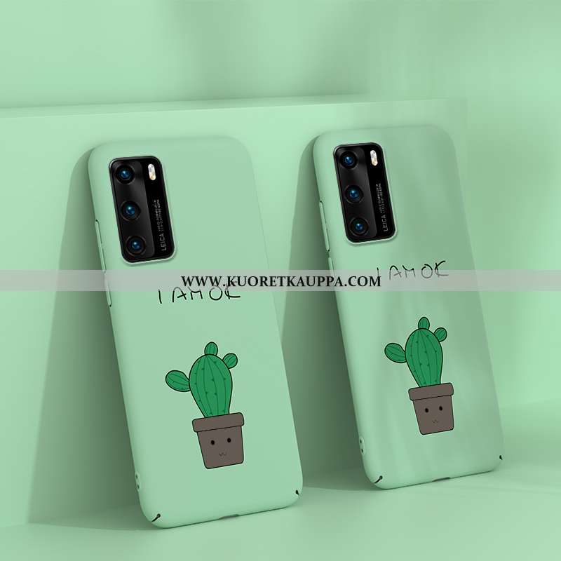 Kuori Huawei P40, Kuoret Huawei P40, Kotelo Huawei P40 Sarjakuva Suuntaus Pesty Suede Persoonallisuu