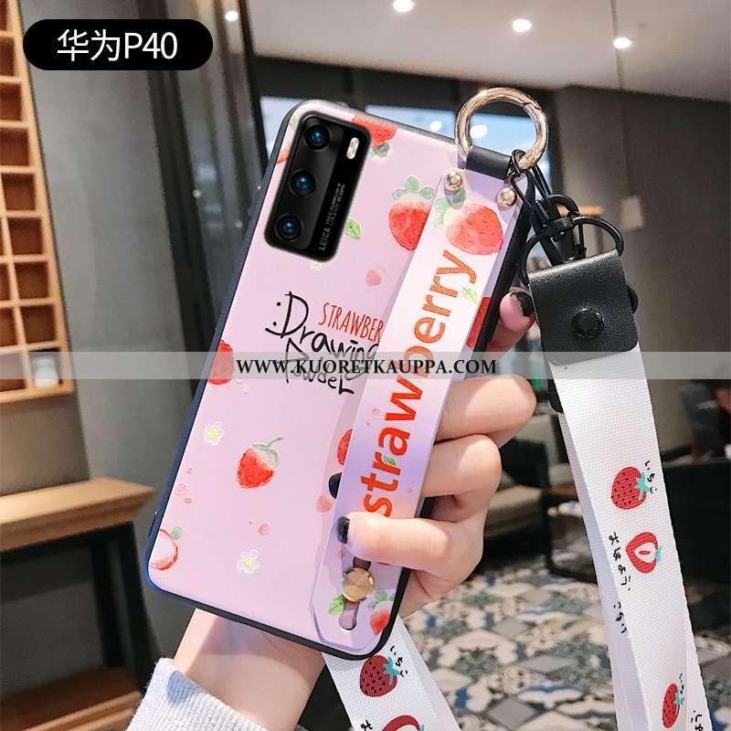 Kuori Huawei P40, Kuoret Huawei P40, Kotelo Huawei P40 Silikoni Suojaus Net Red Persoonallisuus Puhe