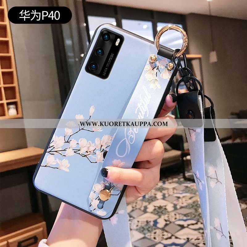 Kuori Huawei P40, Kuoret Huawei P40, Kotelo Huawei P40 Silikoni Suojaus Net Red Persoonallisuus Puhe