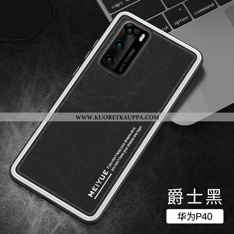 Kuori Huawei P40, Kuoret Huawei P40, Kotelo Huawei P40 Silikoni Suojaus Tummansininen Ultra Tummansi