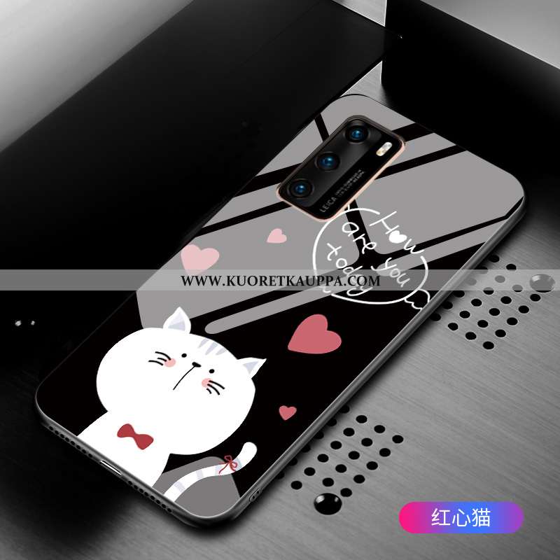 Kuori Huawei P40, Kuoret Huawei P40, Kotelo Huawei P40 Suojaus Lasi All Inclusive Persoonallisuus Mu